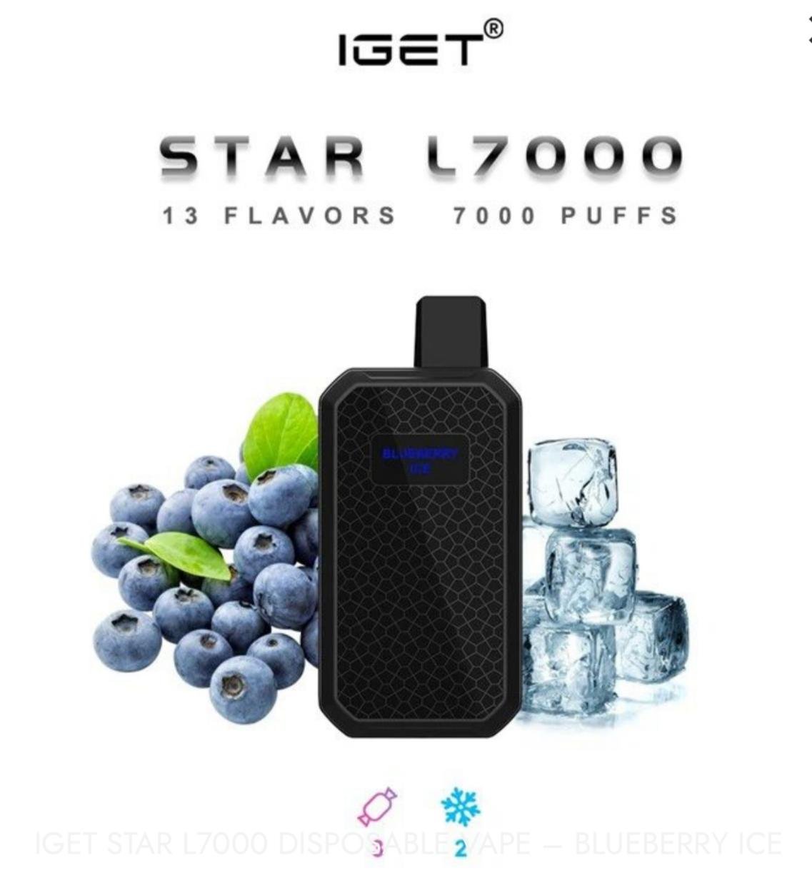 IGET STAR L7000 Disposable (7000 Puffs) image 3