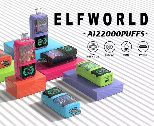 ELF WORLD Ai 22000 Puffs Vape image 0