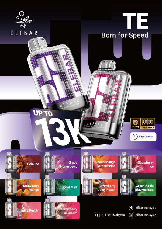 Elf Bar TE 13000 Puffs Vape image 0