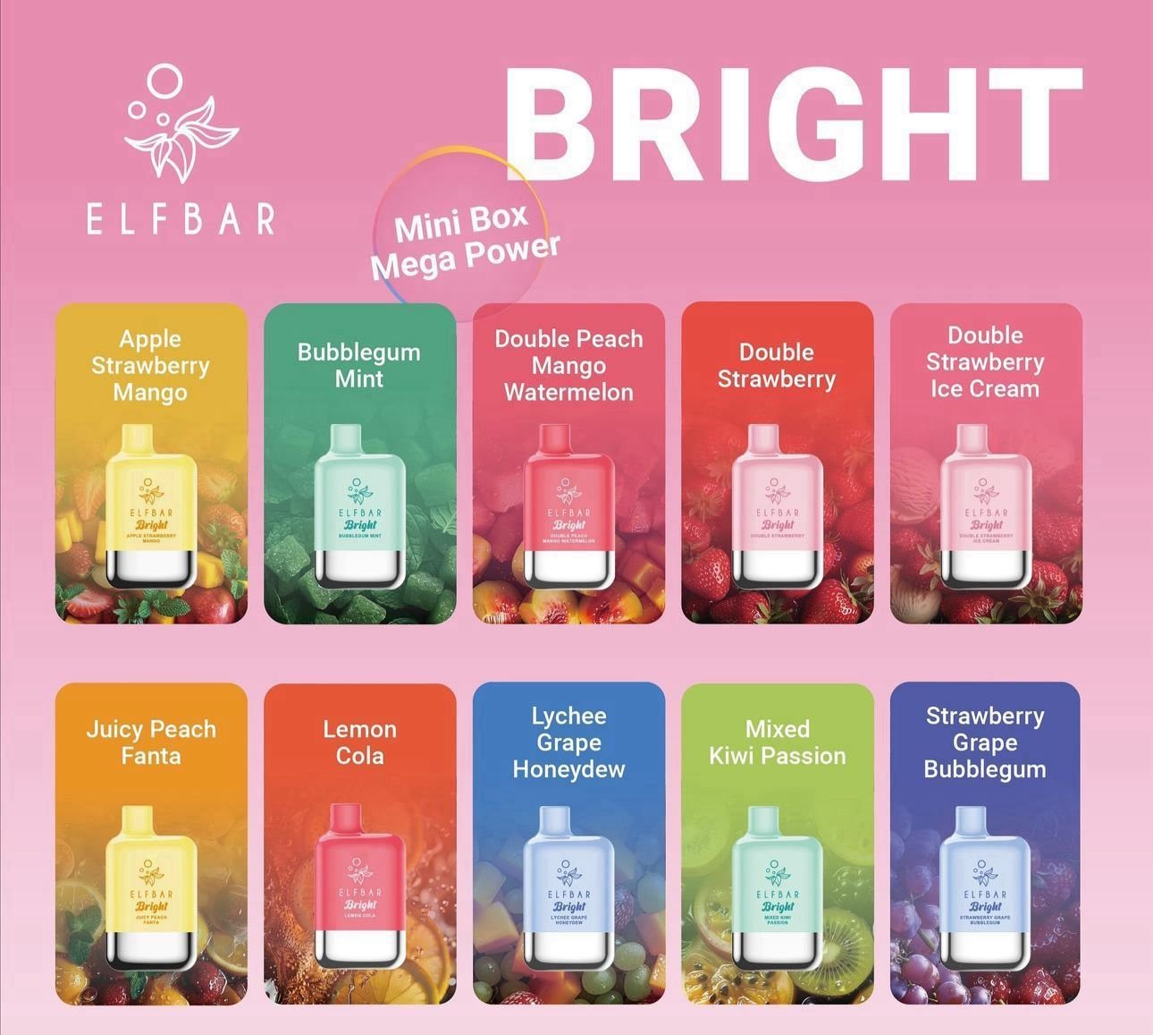 Elf bar Bright 6000 Puffs At Best Price image 0