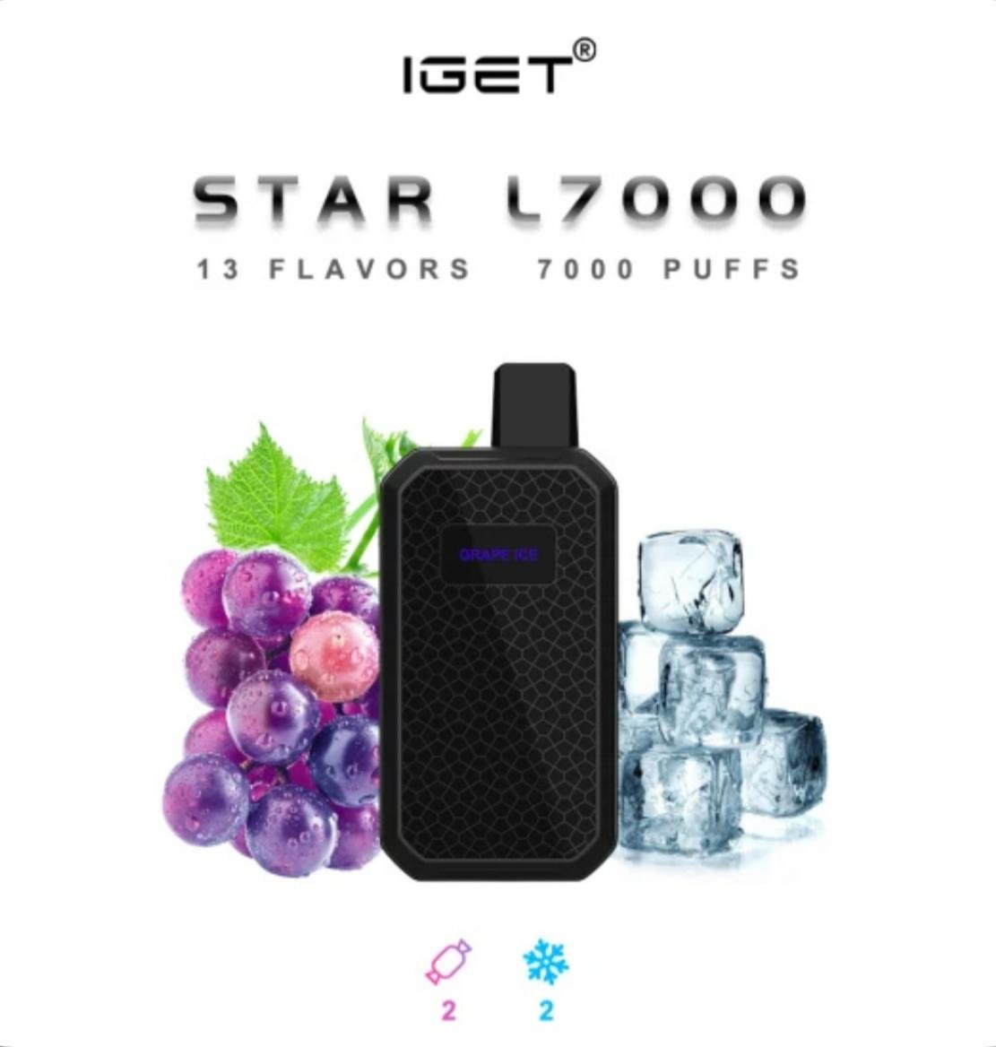 IGET STAR L7000 Disposable (7000 Puffs) image 1